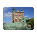 Photo magnet of Rosenborg Palace with the King's Garden statue