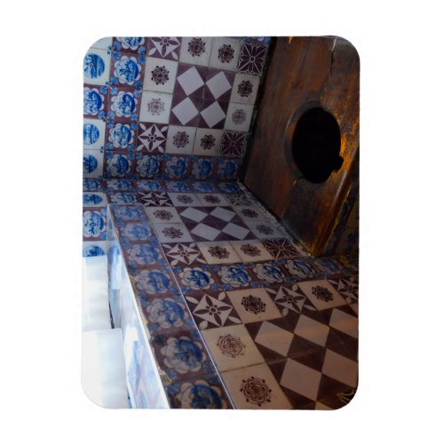 Photo magnet of the royal toilet in Rosenborg Castle